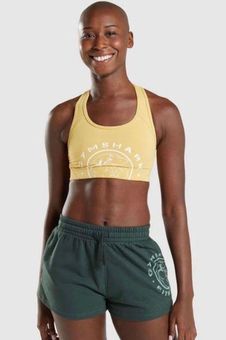 Gymshark Legacy Sports Bra Yellow Size XS - $42 New With Tags - From Sun