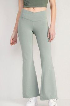 Old Navy Extra High-Waisted PowerChill Crossover Super-Flare Pants