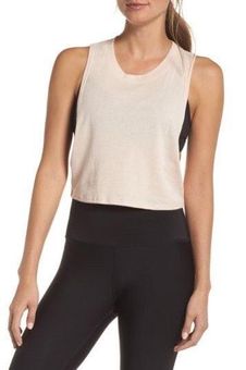 Alo Yoga Heat Wave Crop Tank Top Pink Size M 29 34 Off Retail