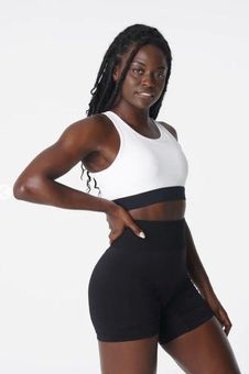 NVGTN White Sports Bras for Women