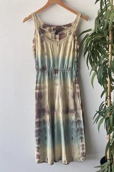 Lucky Brand Dress Womens Medium Tie Dye Boho Coastal Hippie Summer Retro  Indie - $37 - From Juju