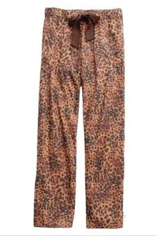 Aerie Leopard Print Drawstring Waist Pajama Lounge Pants Size XL - $27 -  From Discount