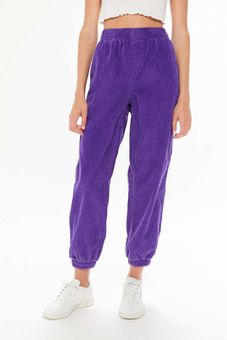 BDG Jacques Corduroy Jogger Pant Purple 