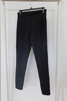 Zella Black Moto Ribbed High Waist Ankle Leggings - Medium - $28 - From  Emily