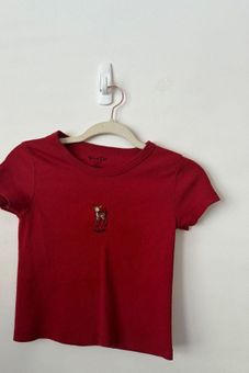 Brandy Melville, red top