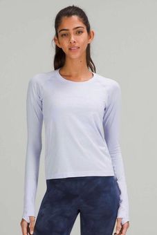 Lululemon Pastel Blue Long Sleeve Swiftly Tech Size 6 - $35 (53% Off  Retail) - From Abbi