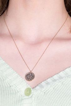 Brandy Melville Coin Necklace Gold 9 From jadis