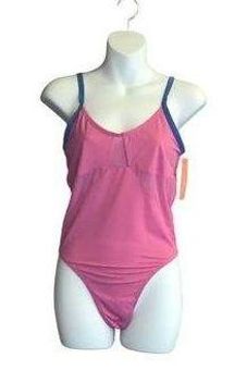 NWT Colsie Heart Pink Blue Bodysuit Size M - $17 New With Tags - From Tiera