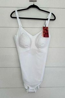 Honeylove Women's 1X Plus Size White Liftwear Cami Bodysuit new NWT - $80  New With Tags - From Madi