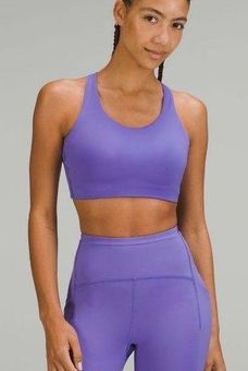 Lululemon Energy Sports Bra High Support in Charged Indigo Size