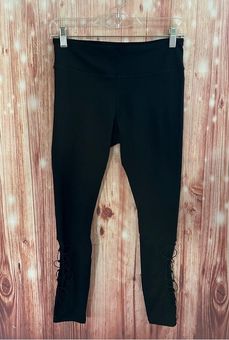 Fabletics X Demi Lovato Black Solar Powerhold 7/8 Leggings