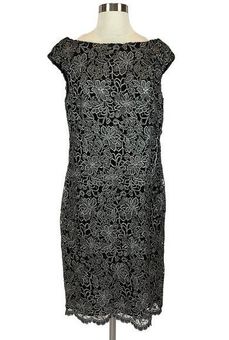 LAUREN RALPH LAUREN LACE COCKTAIL DRESS