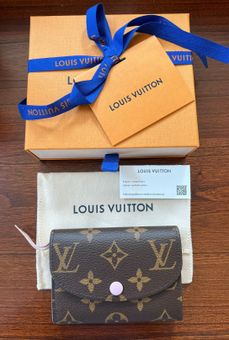 Louis Vuitton LV Monogram Coated Canvas Rosalie Coin Purse