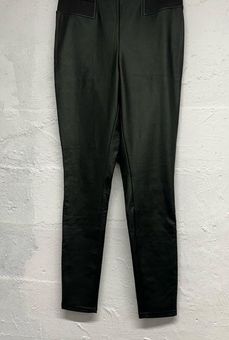 Simply Vera Vera Wang High Waisted Faux leather leggings Size M