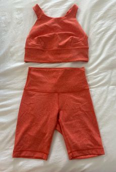 Lululemon Orange Workout Set Size 4 - $101 - From Kasey