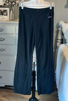 Spalding Flare Black Yoga Pants Leggings Stretch Womes Small - $16 - From  Debbie