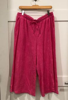 New York & Co. Terry Capri Lounge Pants Pink Size L - $34 New With Tags -  From Kelley