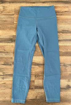 Lululemon Utility Blue Wunder Train Leggings 25” Size 8 - $41 (48