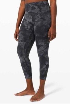 Lululemon Align Pant 25 *Diamond Dye Pitch Grey Graphite Grey