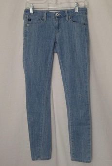 AG Adriano Goldschmied Liberty London Skinny Jeans Light Wash Size