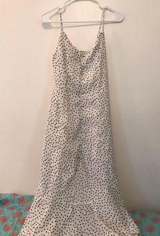 Sienna sky top polka dot dress