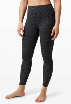 Lululemon Align Leggings Formation Camo Deep Coal Multi / Black