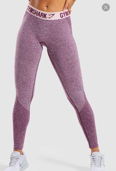 Gymshark Flex Long sleeve Crop Top – Dark Ruby, Size Small