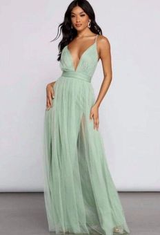 Windsor sage dress Clearance