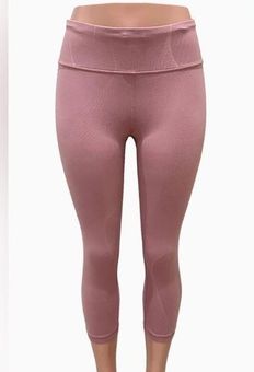 Gap Fit Eclipse Pink Stretch Workout Leggings Pants Size M Size M