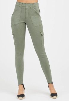 Spanx Stretch Twill Ankle Cargo Pant Soft Sage Green S Utility Gorpcore -  $37 (58% Off Retail) - From New Moon