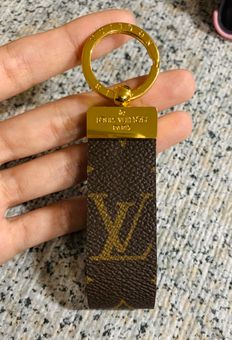 Louis Vuitton Recycled Monogram Key Ring/ Key Fob Brown - $75