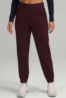 Lululemon Relaxed High Rise Jogger Scuba Pants Sweatpants Cassis 12 Nwt Red  - $105 New With Tags - From Marie