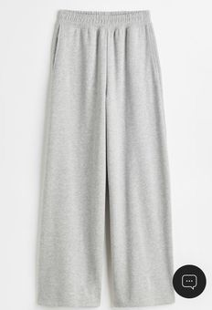 H&M Wide Leg Joggers Gray Size M - $22 (12% Off Retail) - From Sunni