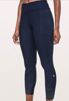 Lululemon Tight Stuff Reflective Leggings