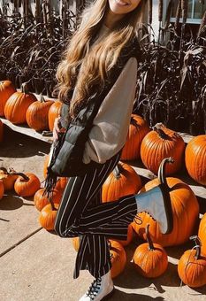 Pumpkin Flare Pants