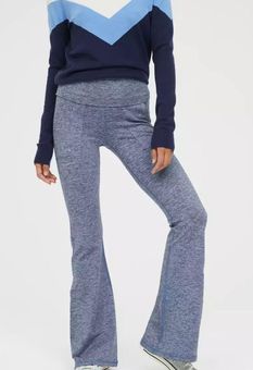 Aerie XL SHORT OFFLINE By The Hugger High Waisted Foldover Flare Legging  Blue - $27 (50% Off Retail) New With Tags - From Delilahs