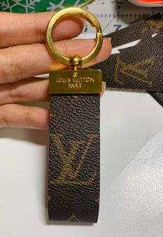 Louis Vuitton Recycled Monogram Key Ring/ Key Fob Brown - $75