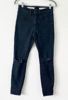 Pilcro High-Rise Patch Pocket Skinny Jeans