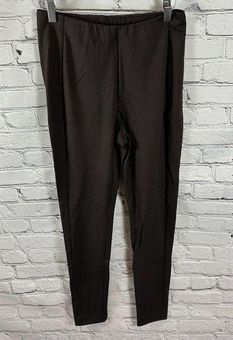 J.Jill Women's Ponte Leggings Smoothing Stretch Ankle Espresso/Dark Brown S  NWT - $50 New With Tags - From Lynn