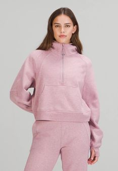 Lululemon Scuba Oversized Half Zip Hoodie Heathered Pink Taupe - $135 -  From Caroline