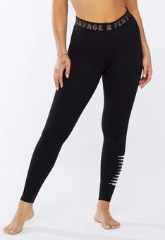 Savage x Fenty Forever Savage High Rise Jersey Leggings L Black Size L -  $36 - From Erin