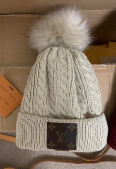 Pom-Pom Beanie Hat - Monogram LV