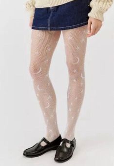 Urban Outfitters Celestial Print Fishnet Stockings Size S/M - $17 New With  Tags - From Sarah