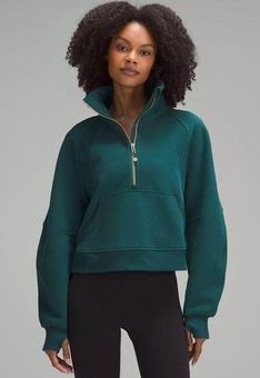 NEW Women Lululemon Scuba Oversized Funnel-Neck Half Zip Trench