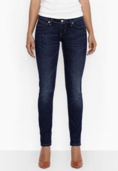 Levi's Demi Curve Low Rise Skinny Jeans, 26 Blue - $30 (57% Off Retail) -  From Noua