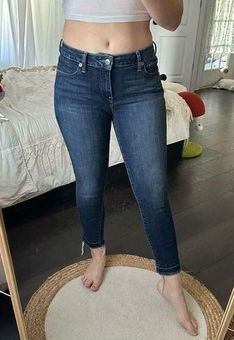 Lucky Brand Women's Dark Wash 4/27 Lolita Crop Raw Hem Jeans - $19 - From  Madi