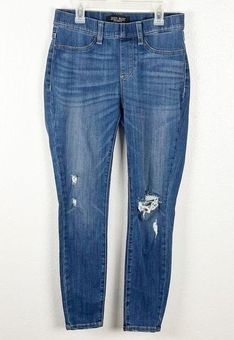 Judy Blue Skinny Fit Boyfriend Ripped Distressed Pull On Jeggings Jeans,  Size 27 - $38 - From Mackeye