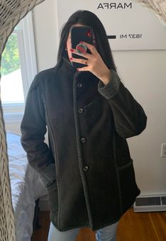 ll bean faux shearling coat