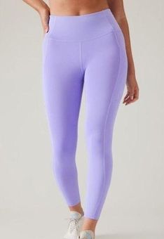 Athleta New XL Ultimate Stash 7/8 Tight Size XL Madeira Purple