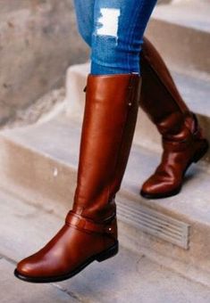 Tory Burch Derby Riding Boot Brown Size 7 - $400 (27% Off Retail) - From  Julia